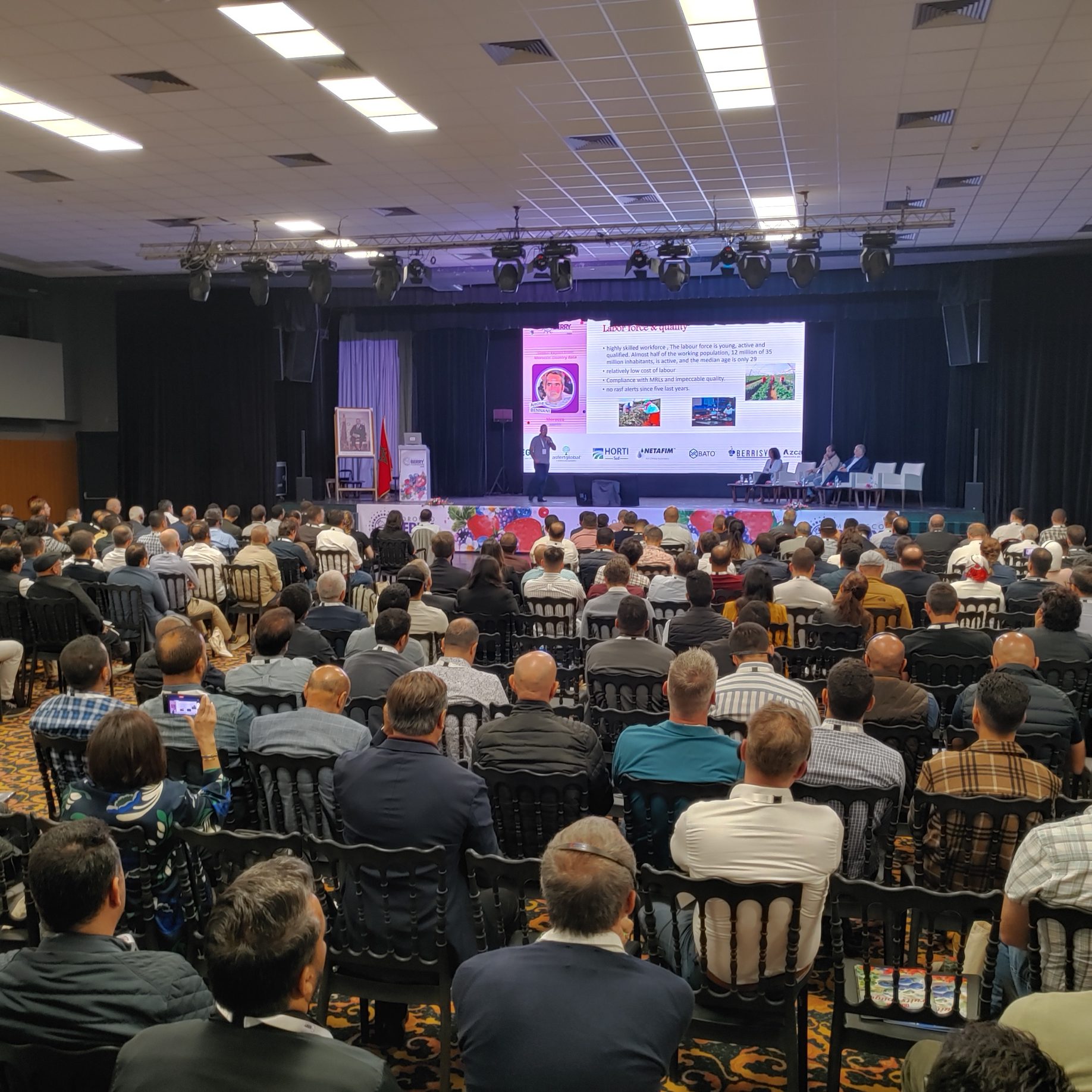 Third Morocco MENA Berry Conference, 550 delegates from 30 countries